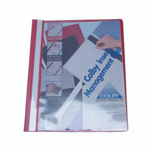 Colby 231A Management File Wide A4 Red