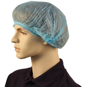 BLUE CRIMP BERET 21" HAIR NET 53cm DBCB53 CTN1000