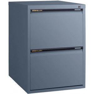 Statewide Filing Cabinet 2 Drawer H715 x W467 x D610mm Graphite Ripple, Each