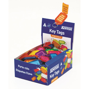 KEVRON ID5 KEYTAGS BARCODED ASSORTED BAG 50