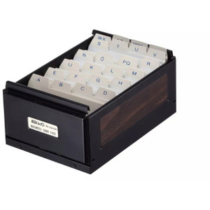 KW Trio Business Card Box with Capacity of 400 Cards (15 x 105 x 82mm), Each