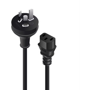 ALOGIC 10m Aus 3 Pin Wall to IEC C13 - Male to Female