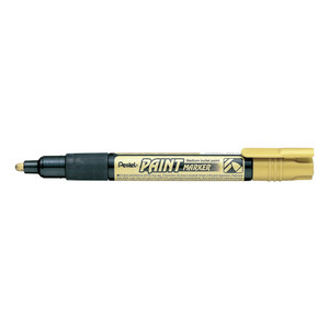 Pentel MMP20 Paint Marker Medium Bullet 3.0mm Gold, Each