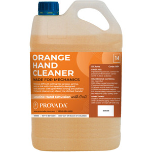 Provada Orange Hand Cleaner 5L, Each