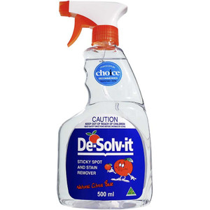 De-Solv-it Multi-Purpose Biodegradable Cleaner - Sticky Spot and Stain Remover 500ml, Each