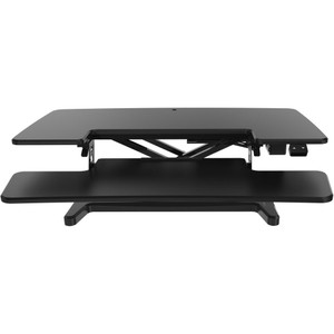 Rapidline Electric Desk Top Workstation 950mm Surface Black