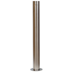 Surface Mounted Bollard 140mm x 1200mm Stainless Steel