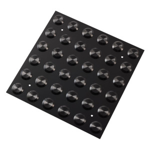 Tactile Indicators - 316 Stainless Steel PVD Black 300x300