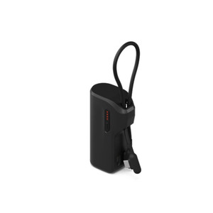 Cygnett ThumBoost PD 3.0 20W 5000mAh (5K) Power Bank + USB-C Cable Combo (Onyx Black), Each