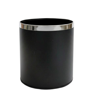 Compass Bin Round Black 10L