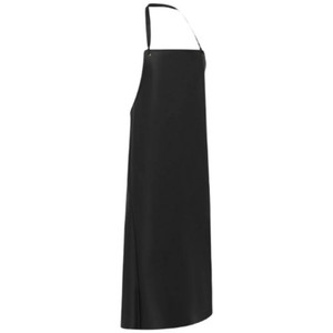 Reusable Full-length PVC Apron Black, Each