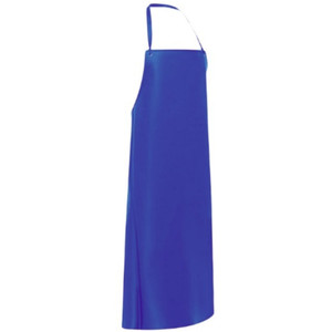 Reusable Full-length PVC Apron Blue, Each