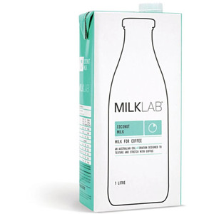 MilkLab Barista Coconut Milk 1L, Carton of 8