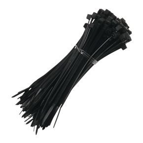 Nylon Cable Tie Black 4 x 150mm, Pack of 100