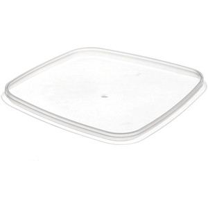 Tamper Evident Lid Only - Square (128mm), Carton of 1440