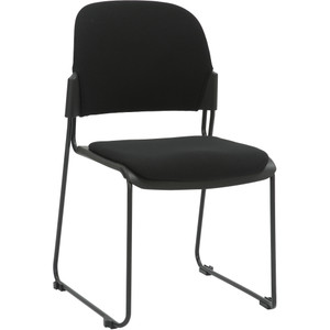 Palm Visitor Chair in Black, Each