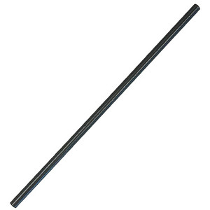 Regular Black Paper Straws 6 x 197mm Carton of 2500