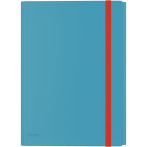 Leitz Cosy 3 Flap Folder With Pocket Pp A4 Blue