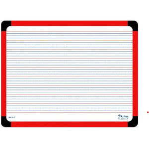 Writer Premium QLD Year 1 Student Whiteboard, double sided magnetic, 1 side QLD Year 1 ruled