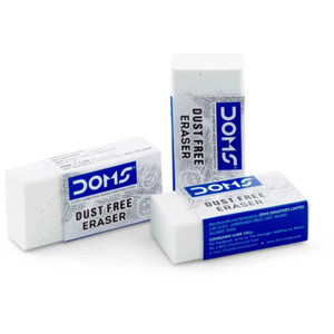DOMS Dust Free Eraser Blister Pack 6 Pcs