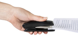 MARBIG NO. 10 MINI STAPLER FULL STRIP BLACK Uses no. 10 staples