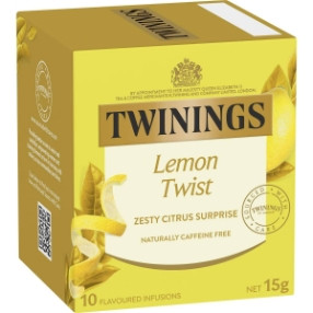 TWININGS TEA BAGS Lemon Twist Pk10