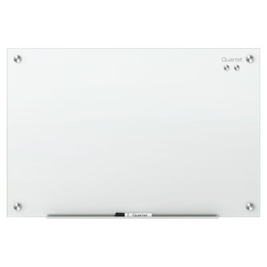 QUARTET INFINITY GLASS BOARD 450x600mm Memo White