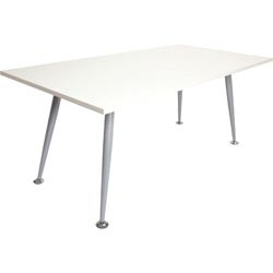 RAPID SPAN MEETING TABLE W1800xD750 White & Silver