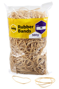 Marbig RUBBER BANDS No 19 500gm Bag