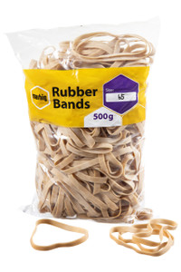 MARBIG RUBBER BANDS No 65 500gm Bag