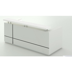 FOI ARIEL COUNTER White 2200X950X1150mm