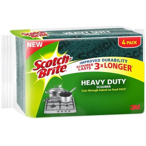 SCOTCH-BRITE SCOURER PADS 4 PACK XN002034405