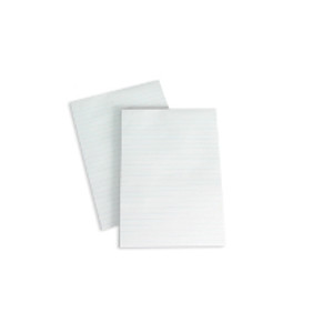 OLYMPIC OFFICE PADS Bank A5 210x148mm Plain - Pack of 10