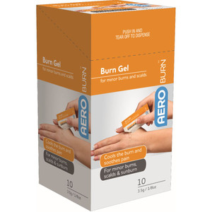 AEROBURN Burn Gel Sachet 3.5g, Pack of 10