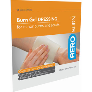 AEROBURN Burn Gel Dressing 10 x 10cm, Each