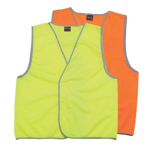 ZIONS HIVIS SAFETY WEAR Daytime HiVis Safety Vest Orange - Extra Large