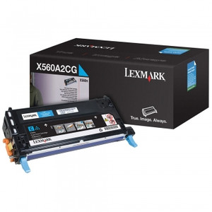 LEXMARK X560A2CG ORIGINAL CYAN PRINT CARTRIDGE 4K Suits X560