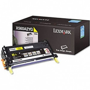 LEXMARK X560A2YG ORIGINAL YELLOW PRINT CARTRIDGE 4K Suits X560