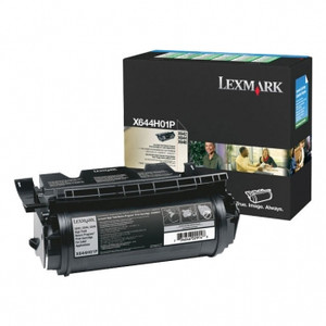 LEXMARK X644H01P ORIGINAL PREBATE TONER CARTRIDGE FOR LABEL APP 21K Suits X64XE