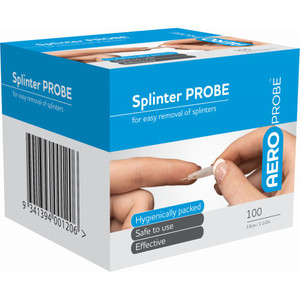 AEROPROBE Splinter Probes 3.7cm, Sheet of 5