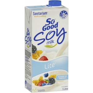 SANITARIUM SO GOOD SOY LONG LIFE LITE MILK 1 litre