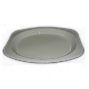 Oval Plate White 245mm x 330mm Bx200