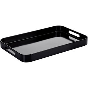 MELAMINE SERVING PLATTERS Serving Tray W Handles 480x305x43mm