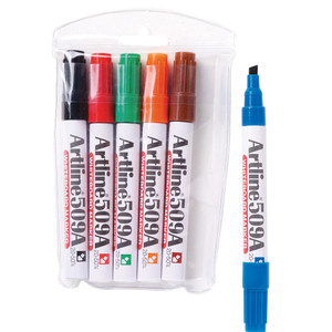 ARTLINE 509A WHITEBOARD MARKER Med Chisel Assorted Wlt6