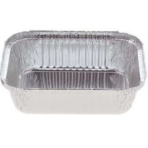 CONFOIL MEDIUM TAKEAWAY FOIL TRAY 990ml, L195mm x W143mm x D48mm Pk500