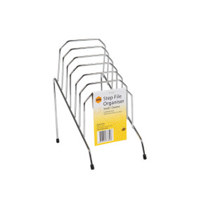 MARBIG STEP FILE ORGANISER 6 Compartment (Small)