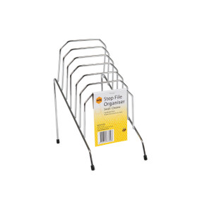 MARBIG STEP FILE ORGANISER 6 Compartment (Small)
