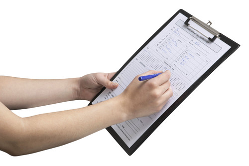 MARBIG PVC CLIPBOARD A4 Black