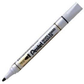 Pentel MW85 Whiteboard Marker Bullet Point 1.9mm, Black Box of 12