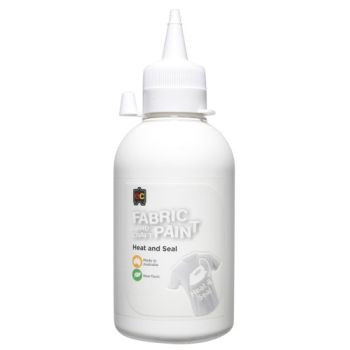 FABRIC AND CRAFT PAINT 250ML WHITE